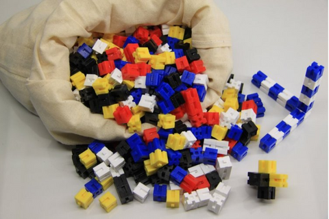 Obrázek produktu: RePlastic Zátěžové sestavitelné kostky 1 000 ks x 1 g