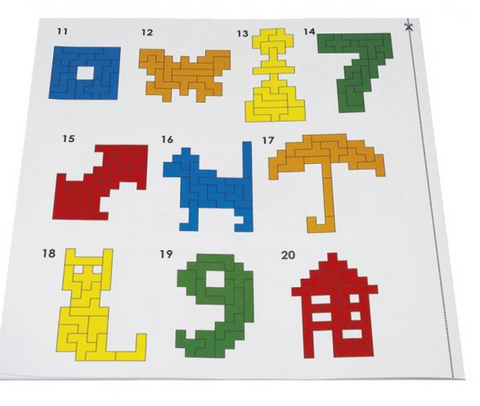 Obrázek produktu: ReWood Pentomino 2D - sešit s 20 úkoly