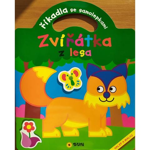Obrázek produktu: Říkadla se samolepkami - Zvířátka z lesa