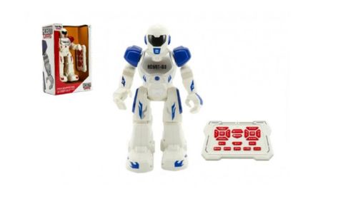 Obrázek produktu: Robot chodící a tancující s ovladačem na baterie + USB kabel plast 25 cm