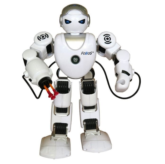 Robot RC FOBOS interaktivní chodící, 40cm na baterie s USB