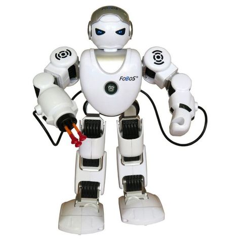 Obrázek produktu: Robot RC FOBOS interaktivní chodící, 40cm na baterie s USB