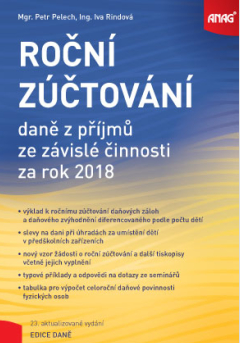 Obrázek produktu: Roční zúčtování daně z příjmů ze závislé činnosti za rok 2018