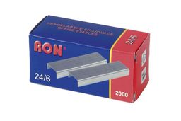 Obrázek produktu: RON Drátky do sešívačky 24/6 - 2000 ks