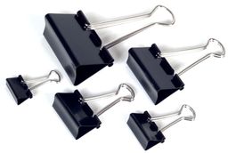 Obrázek produktu: RON Klip Binder 12 ks černý - 19 mm