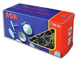 Obrázek produktu: RON Připínáčky (kobercový hřeb) 14 mm - 100 ks