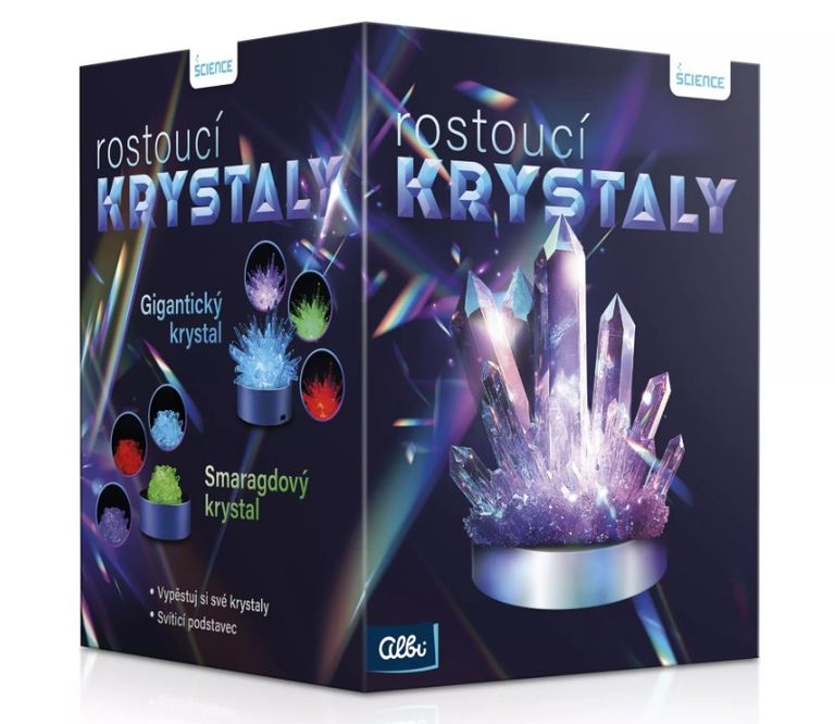 Rostoucí krystaly