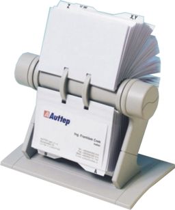 Obrázek produktu: ROTACARD Rotační vizitkář RV-225, světle šedý