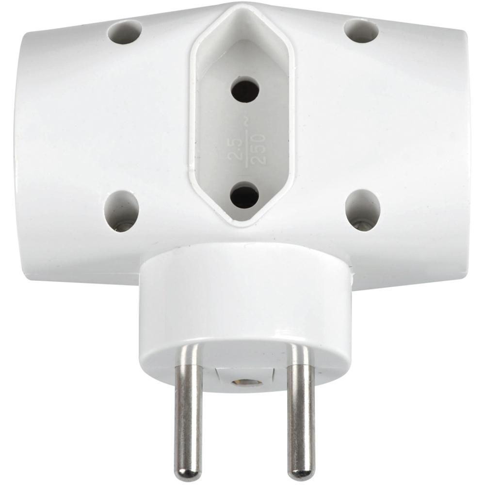 Rozbočka RETLUX RPC 62 1×2,5A+2×16A/250V - bílá