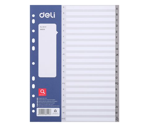 Obrázek produktu: Rozdělovač DELI abecední A4 20 listů