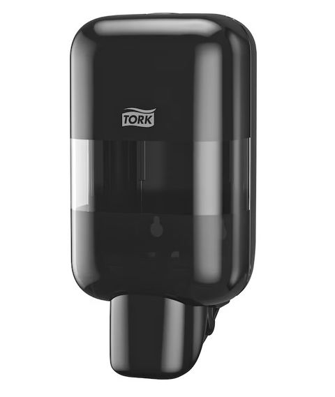 Obrázek produktu: S5 Zásobník na dezinfekční prostředky a mýdlo, černý, plast