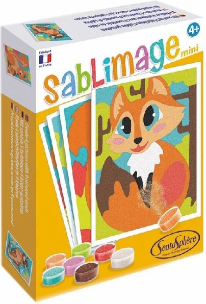 Sablimage mini: Pískové obrázky - Lesní zvířata