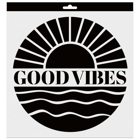 Obrázek produktu: Šablona Aladine 28 × 28 cm - Good vibes