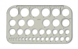 Obrázek produktu: Šablona kružnicová - kouřová - 749161