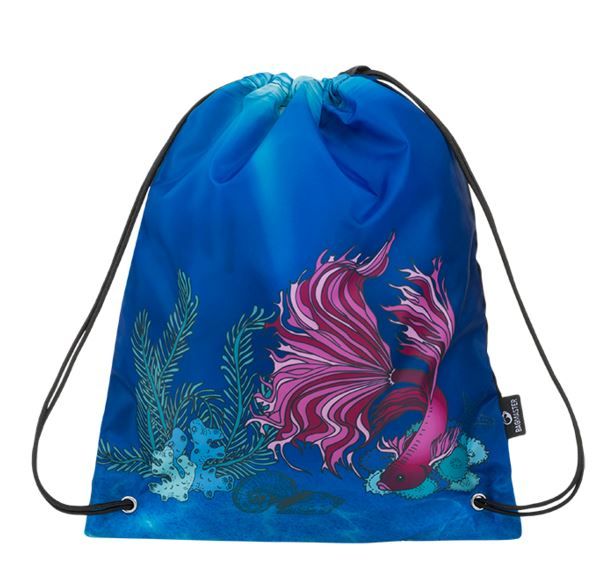 Sáček na cvičky Bagmaster - GALAXY 9 C VIOLET/BLUE