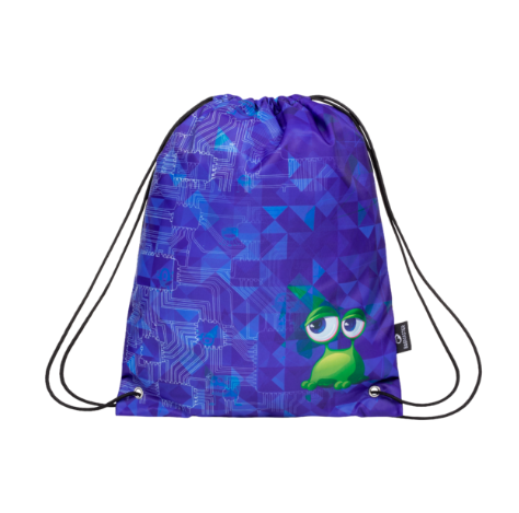 Obrázek produktu: Sáček na cvičky Bagmaster - MARK 20 B BLUE/GREEN/BLACK