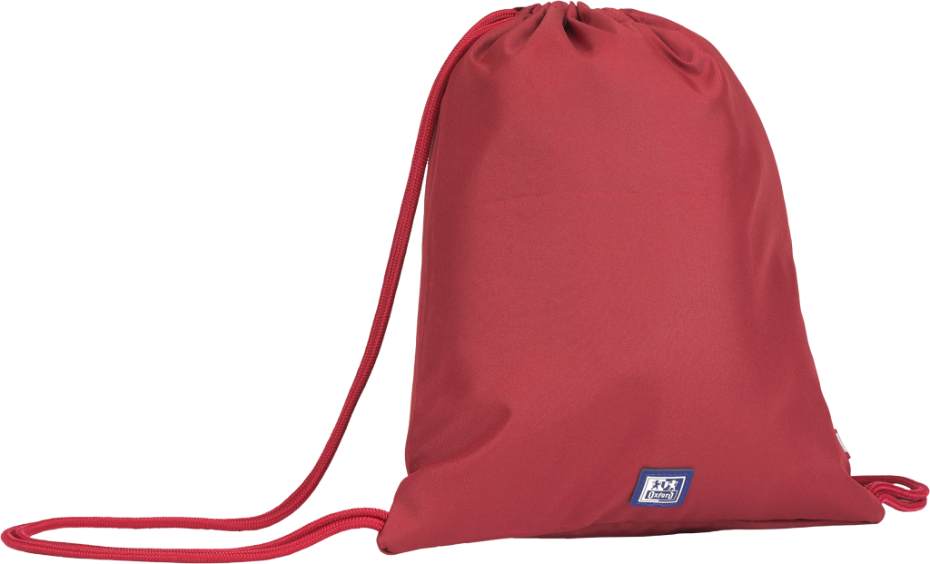 Sáček na cvičky Oxford School - červený