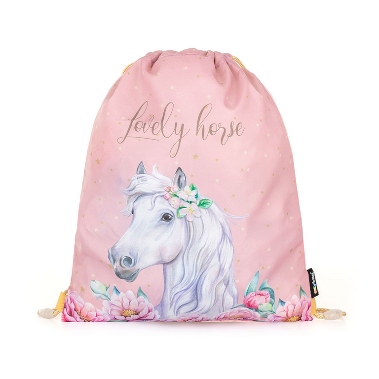 Sáček na cvičky oxybag - Kůň romantic