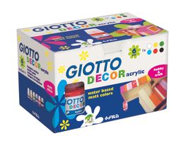 Obrázek produktu: Sada akrylových barev Giotto Decor matt 6 × 25 ml