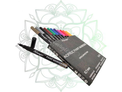 Obrázek produktu: Sada akrylových popisovačů Artmagico s Extra jemným hrotem (0,7 mm) 12 ks