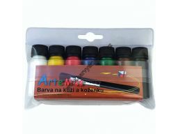Obrázek produktu: Sada barev na kůží a koženku 7 x 12g