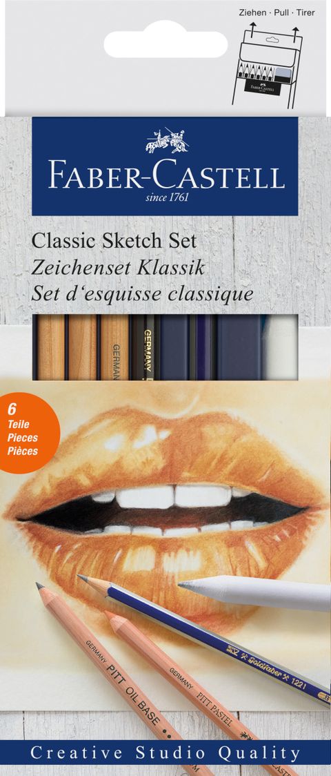 Obrázek produktu: Sada Faber-Castell Goldfaber Classic Sketch, 6 ks