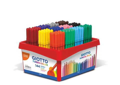 Obrázek produktu: Sada fixů Giotto v plastovém boxu - 144 ks