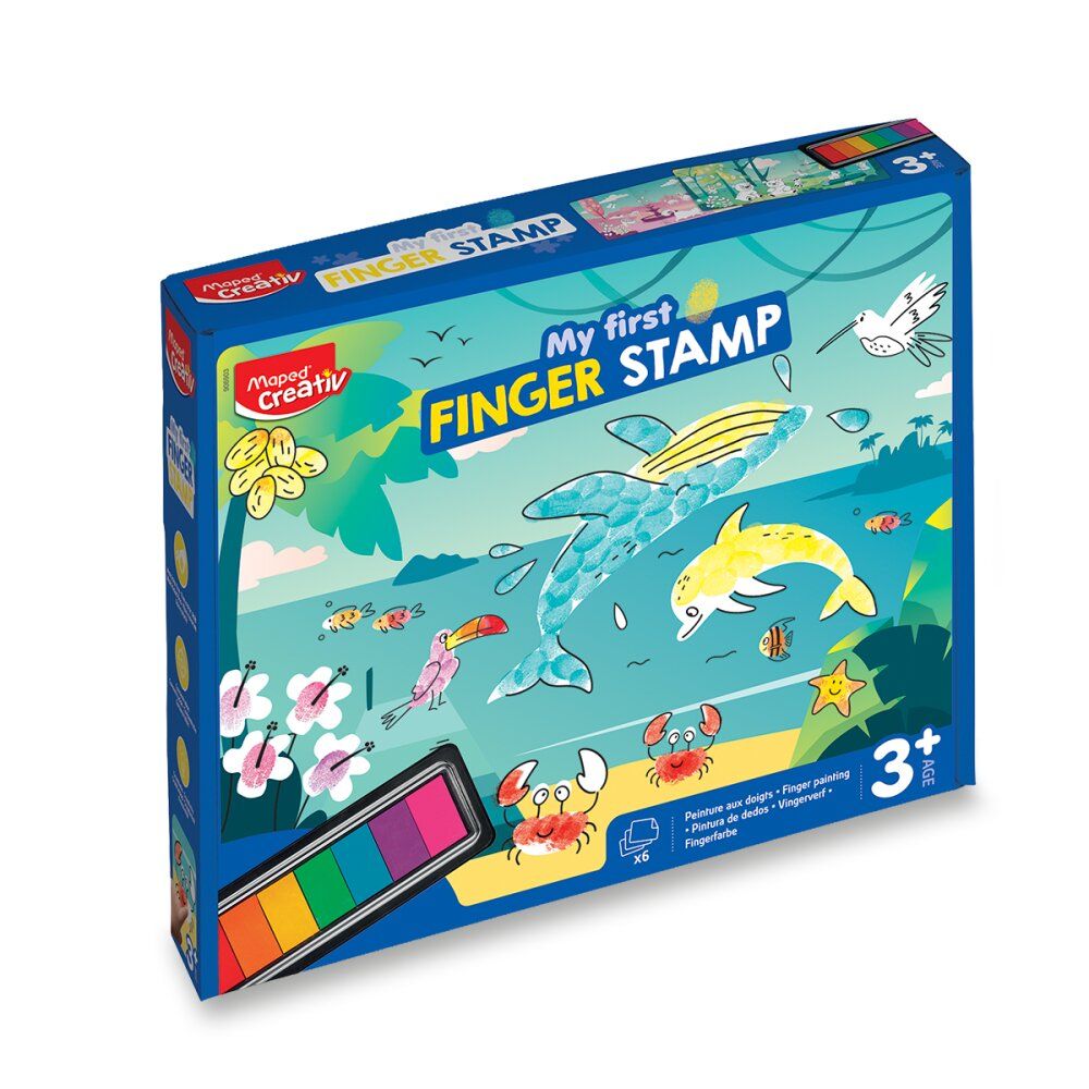 Sada Maped Creativ Early Age My First - Prstová razítka