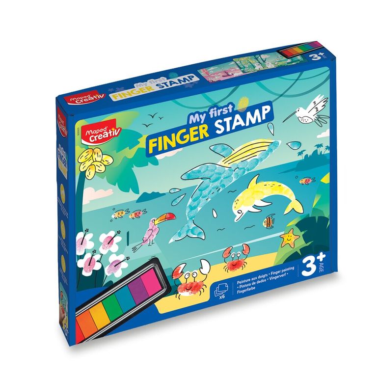 Maped Creativ Early Age My First Finger Stamp - kreativní sada
