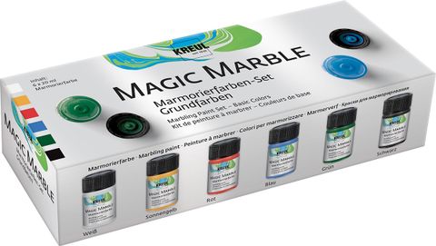 Obrázek produktu: Sada Mramorovací barva Magic Marble základní 6 × 20 ml