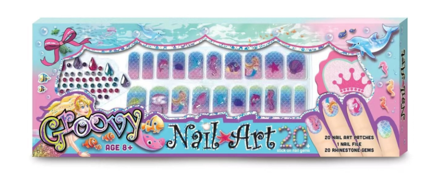 Sada na ozdobu nehtů