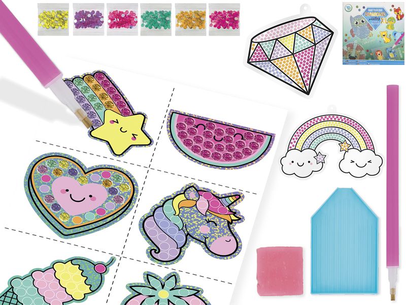 Sada na výrobů diamantových lapačů, mix druhů