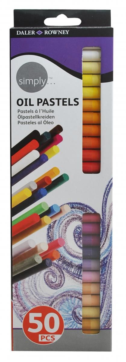 Sada olejových pastelů SIMPLY 50 ks