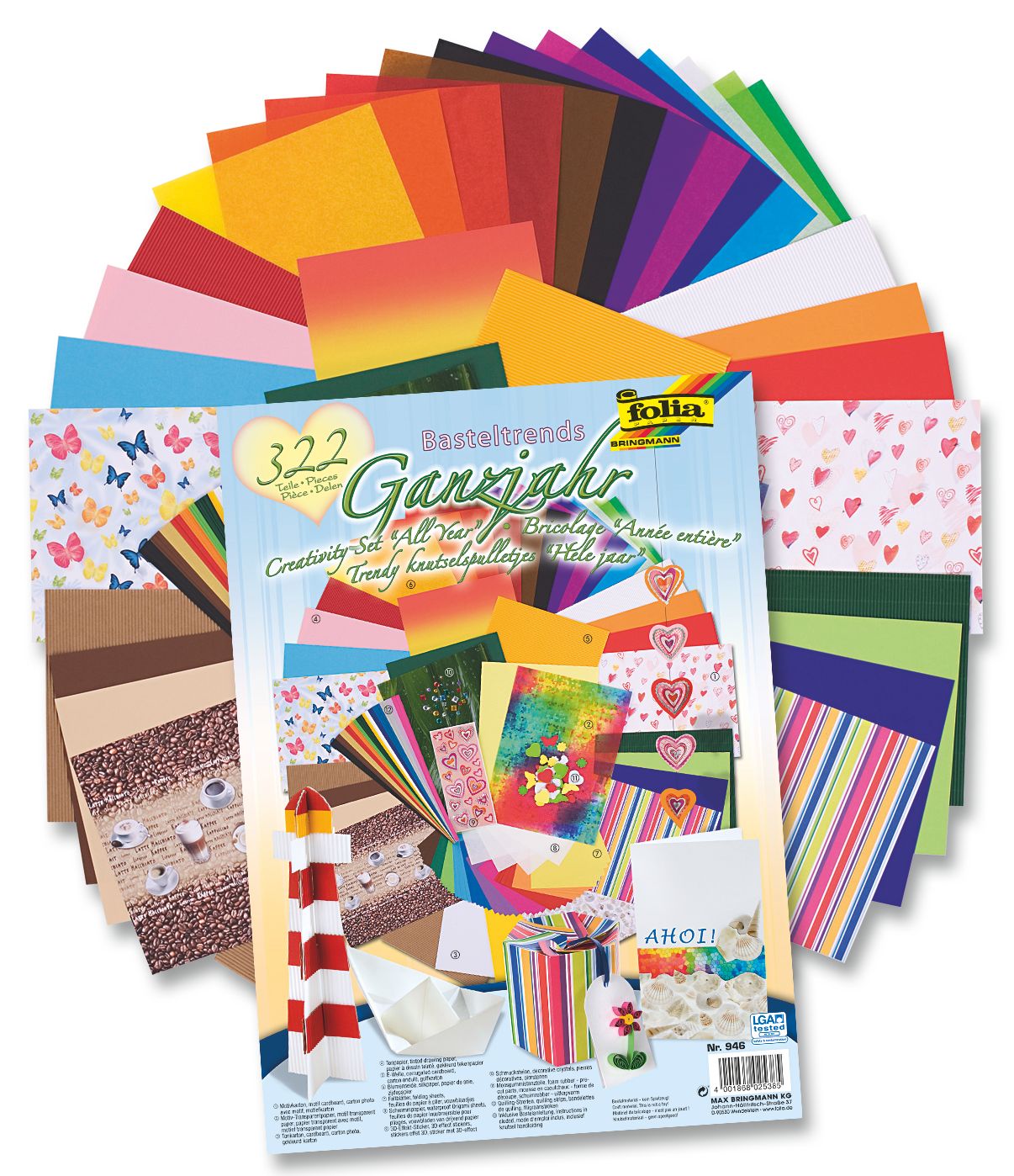 Sada papírů k tvoření - Celoroční