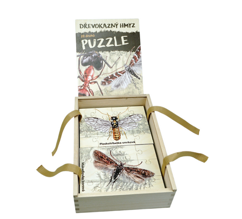 Obrázek produktu: Sada puzzle - dřevokazný hmyz