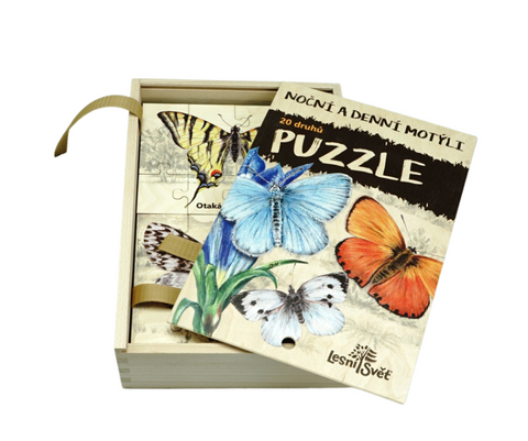 Obrázek produktu: Sada puzzle - motýli