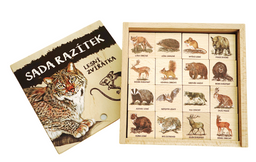 Obrázek produktu: Sada razítek 16 ks - lesní zvířátka