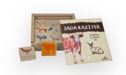 Obrázek produktu: Sada razítek 9 ks - zvířátka ze statku