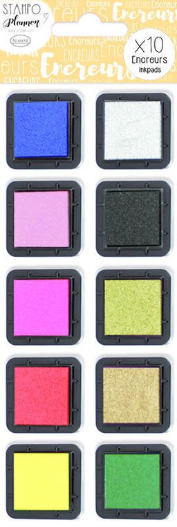 Obrázek produktu: Sada razítkovacích inkoustů Aladine