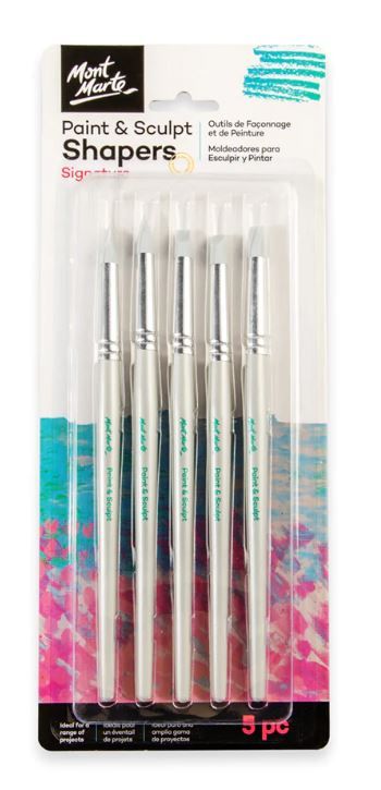 Sada silikonových těrek Mont Marte , č. 0005, 5 ks