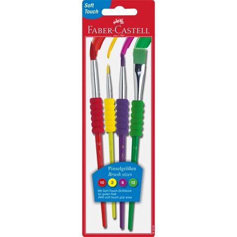 Obrázek produktu: Sada štětců Faber-Castell, velikost 2 6,10,12