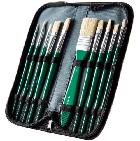 Obrázek produktu: Sada štětců Mont Marte - 10 ks, pouzdro