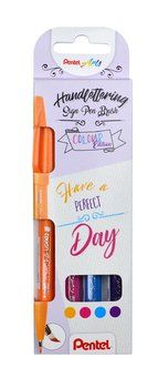 Obrázek produktu: Sada štětečkových popisovačů Pentel Touch SES15 - 4 barvy colour edition