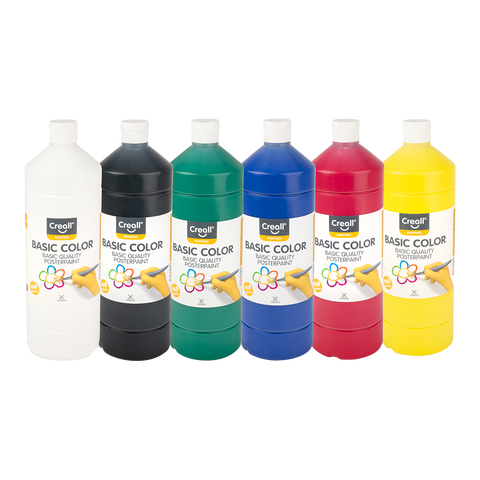 Obrázek produktu: Sada temperových barev Creall 6 x 500 ml - mix barev