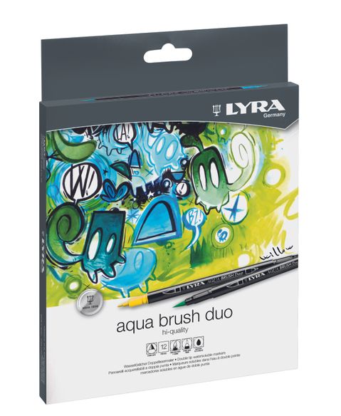 Obrázek produktu: Sada uměleckých fixů LYRA Aqua Brush Duo 12 ks