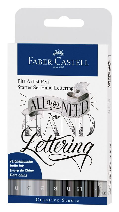 Obrázek produktu: Sada uměleckých per Faber-Castell - základní sada, 7 ks