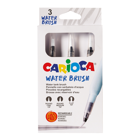 Obrázek produktu: Sada vodních štětců Carioca - 3 ks