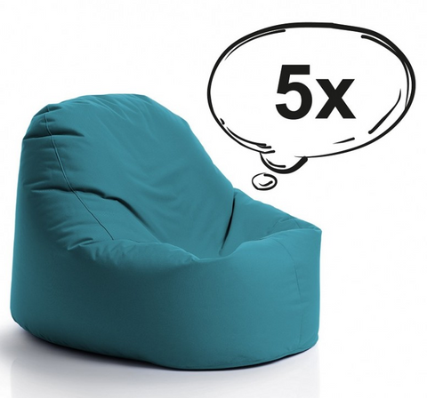 Obrázek produktu: SakyPaky Sada 5 sedacích vaků Klííídek