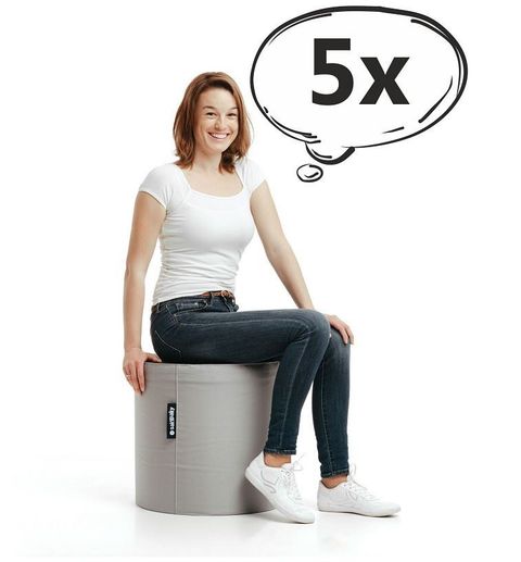 Obrázek produktu: SakyPaky Sada 5 Taburetů PUR