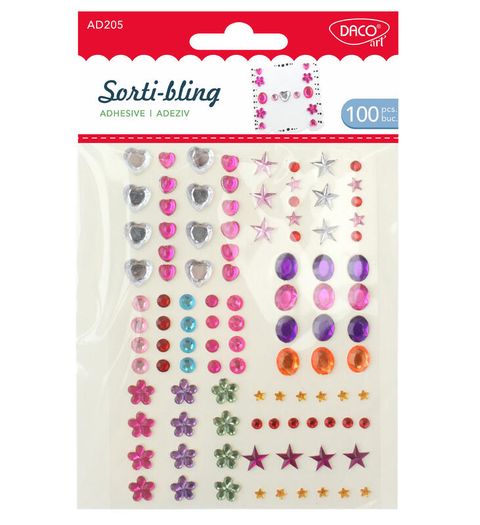 Obrázek produktu: Samolepící kamínky/100 ks/